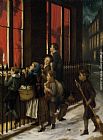 Augustus Edwin Mulready Canvas Paintings - Little Spies
